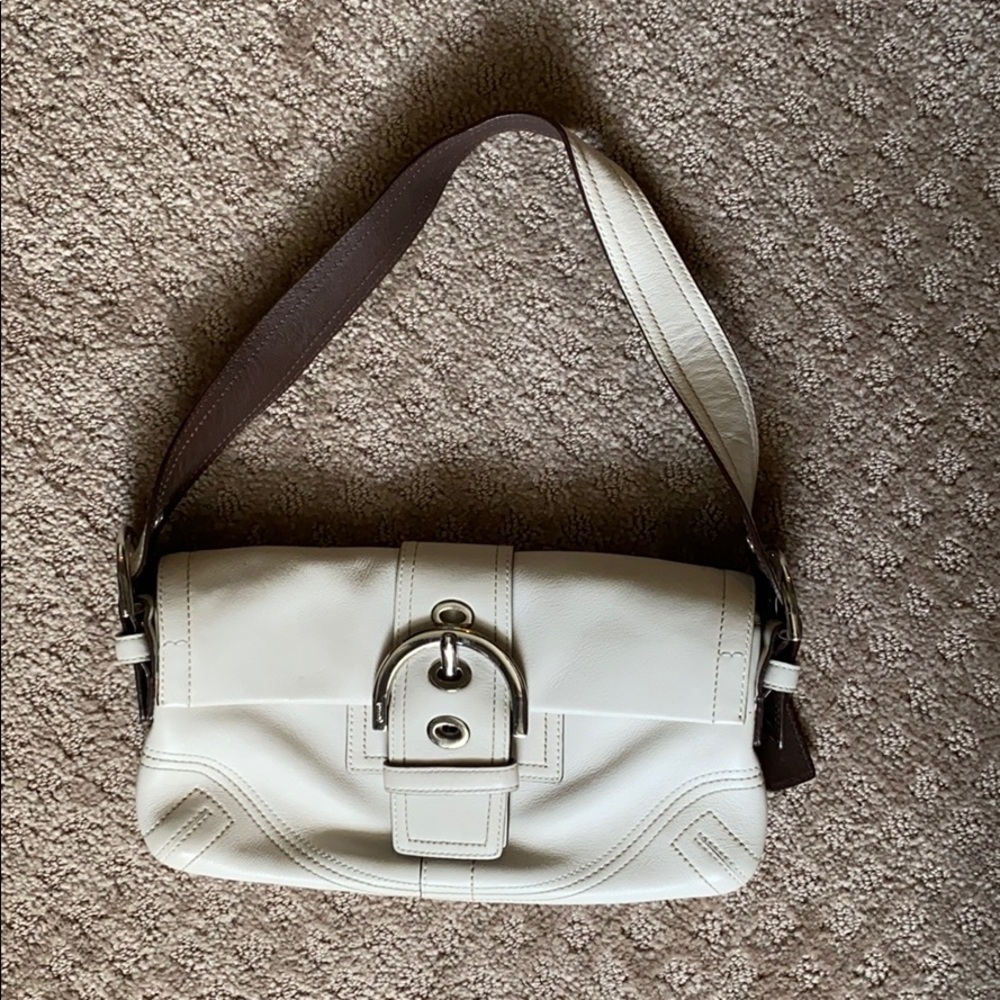 White Coach Soho Shoulder Bag